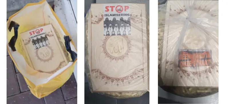 Emmelord Yunus Emre Cami Yuırtılmış Kuran Sayfalarıkuran Sayfaları