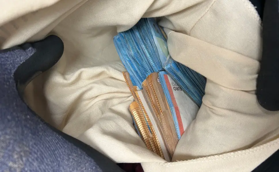 Almanya’da trende Hollandalı bir yolcu 105 bin euro nakitle yakalandı