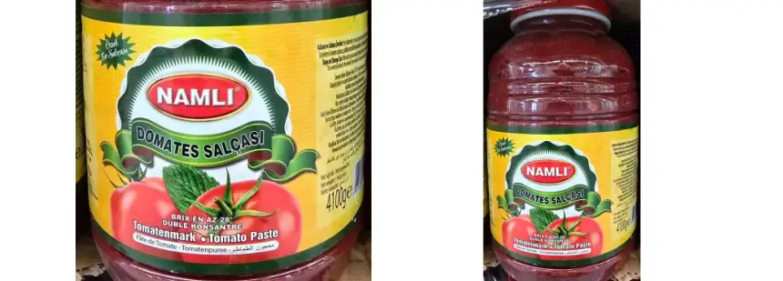 Geri Çağırma Namlı Domates Salçası
