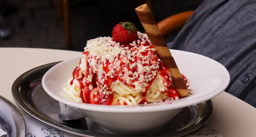Spagetti Dondurma