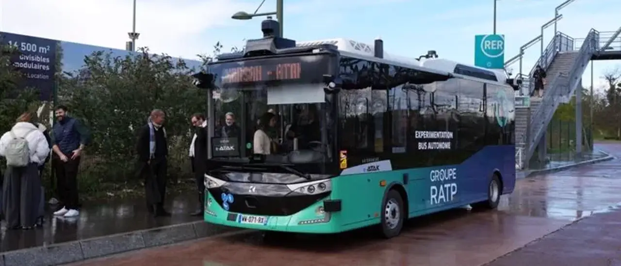 Karsan Otonom Araç Fransa (1)