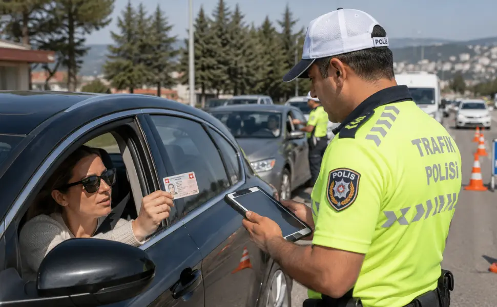 Türkiye’de bir gurbetçiye daha eski tip Türk ehliyeti nedeniyle ceza kesildi