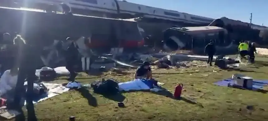 Tren Kazası Ispanya 01